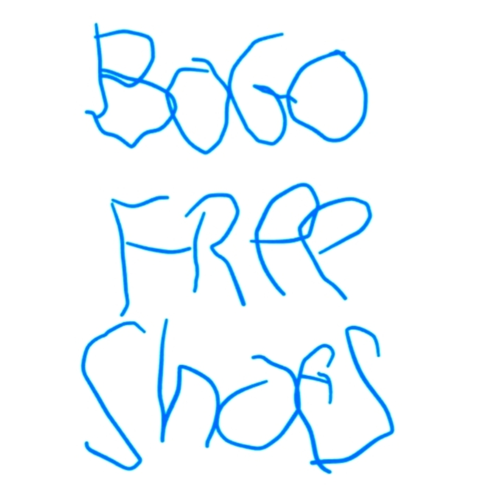 BOGO Free Shoes Buy One Get One Free